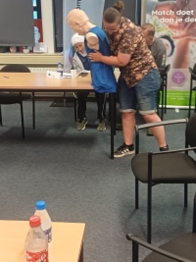 Terugblik training EHBO voor kinderen